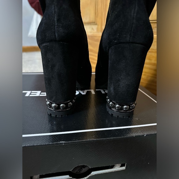 Karl Lagerfeld Lenore Bootie size 7 WORN ONCE GREAT CONDITION - Picture 5 of 7